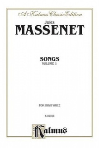 Книга MASSENET SONGS V1 HIGH 