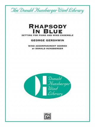 Kniha RHAPSODY IN BLUE SCORE G ARR. HUN GERSHWIN