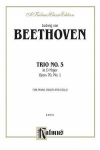 Libro BEETHOVEN PIANO TRIO5 OP701 Ludwig Van Beethoven