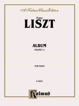 Könyv LISZT ALBUM 2 PS Franz Liszt