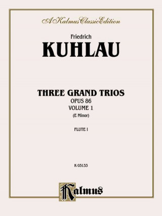 Kniha KUHLAU GRAND TRIO OP861 3FL Daniel Kuhlau