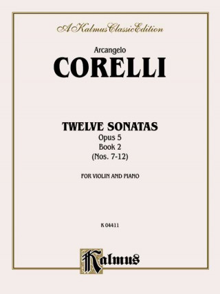 Książka CORELLI 12 SONATAS OP5 VOL2 V Arcangelo Corelli