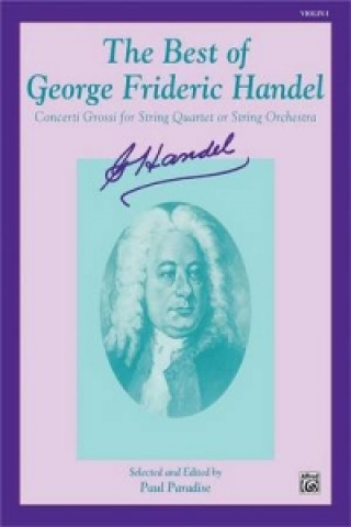 Carte BEST OF HANDEL VIOLIN I Paul Paradise