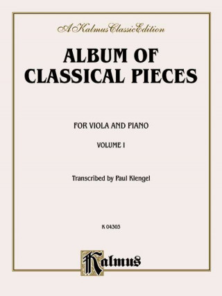 Carte KLENGEL VIOLA & PIANO ALBUM 1 Alfred Publishing