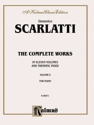 Книга SCARLATTI COMPLETE WKSV10 PS Domenico Scarlatti