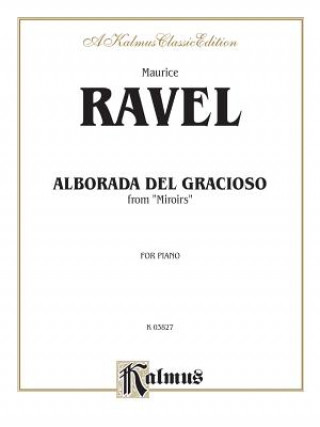 Kniha RAVEL ALBORADO DEL GRACIOSO P Maurice Ravel