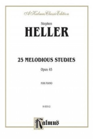 Libro HELLER 25 MELODIOUS STOP45 PS Stephen Heller