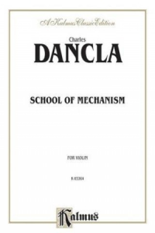 Książka DANCLA SCHOOL OF MECH OP 74 V Jean Dancla