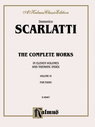 Книга SCARLATTI COMPLETE WKSV6 PS Domenico Scarlatti