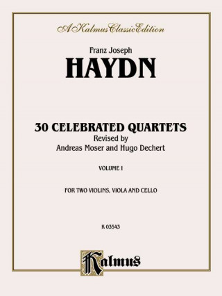 Könyv HAYDN 30 STRING QUART VOL 1 4 Franz Haydn