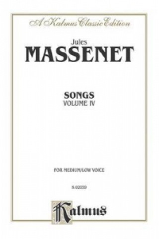 Книга MASSENET SONGS V4 MEDLOW 