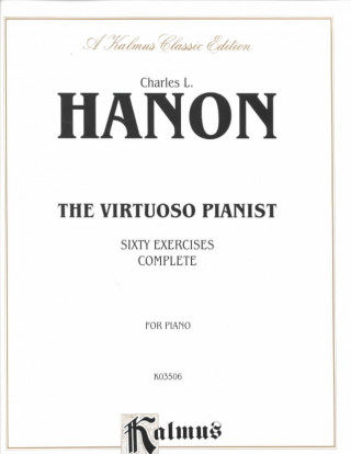 Kniha VIRTUOSO PIANIST Charles Hanon