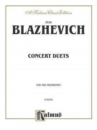 Carte BLAZHEVICH CONCERT DUETS Vladislav Blazhevich