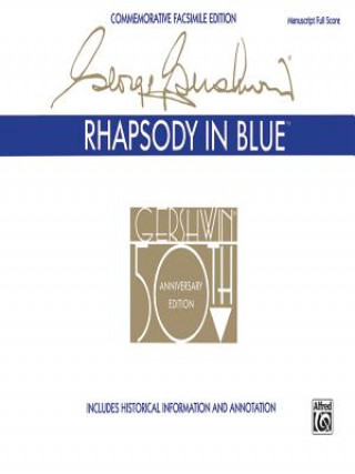 Book RHAPSODY IN BLUE FACSIMILE George Gershwin