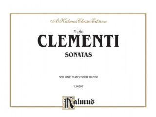 Carte CLEMENTI SONATAS 1P4H Muzio Clementi