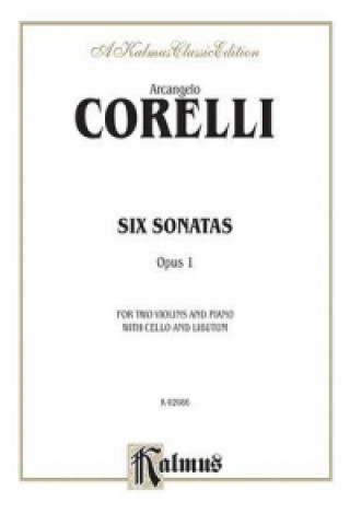 Könyv CORELLI 6 SONATAS 2 VIOLINS Arcangelo Corelli