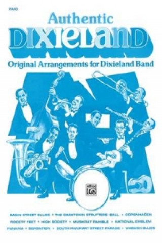 Livre AUTHENTIC DIXIELAND PIANOCONDUCTOR Alfred Publishing