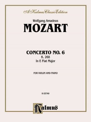 Buch MOZART VIOLIN CONCNO6K268 V Wolfgang Mozart