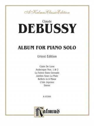 Knjiga DEBUSSY ALBUM PA Claude Debussy