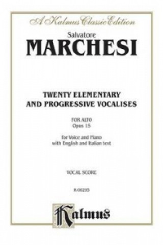 Książka MARCHESI VOCAL STUDOP15 ALTO V Salvatore Marchesi