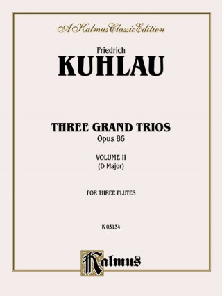 Kniha KUHLAU GRAND TRIO OP862 3FL 