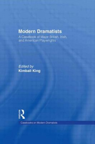 Buch Modern Dramatists Kimball King