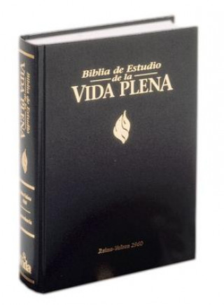 Kniha Rvr 1960 Biblia de Estudio Vida Plena, Tapa Dura, Ndice Zondervan Publishing