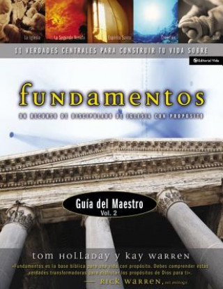 Książka Fundamentos Manual Del Maestro Rick Warren