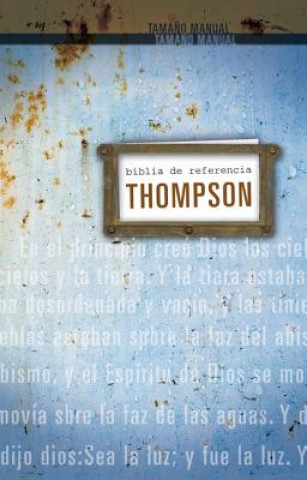 Kniha RVR60 Biblia De Referencia Thompson Tamano Personal Zondervan