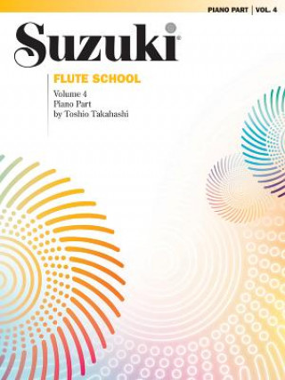 Książka SUZUKI FLUTE SCHOOL VOL4 PIANO ACC SUZUKI