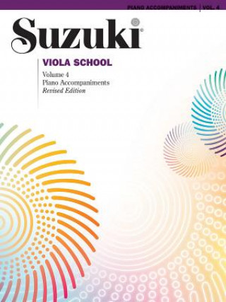 Kniha SUZUKI VIOLA SCHOOL VOL4 PIANO ACC SUZUKI