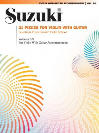 Könyv 21 PIECES FOR VIOLIN & GUITAR SUZUKI