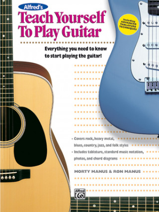 Carte TEACH YOURSELF TO PLAY GUITAR BOOK ONLY MANUS