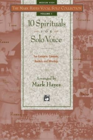 Carte 10 SPIRITUALS FOR SOLO VOICE MH BOOK MARK  ARRANGE HAYES