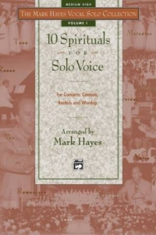 Knjiga 10 SPIRITUALS FOR SOLO VOICE MH BOOK MARK  ARRANGE HAYES