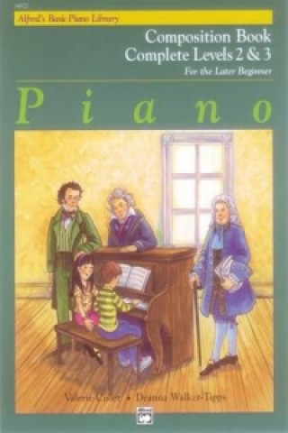 Kniha ALFREDS BASIC PIANO COMPOSITION 23 CISLER & WALKER-TIPP