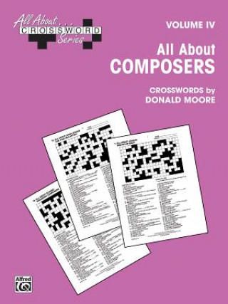 Książka ALL ABOUT COMPOSERS CROSSWORDS Donald Moore