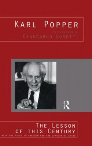 Książka Lesson of this Century Sir Karl Popper