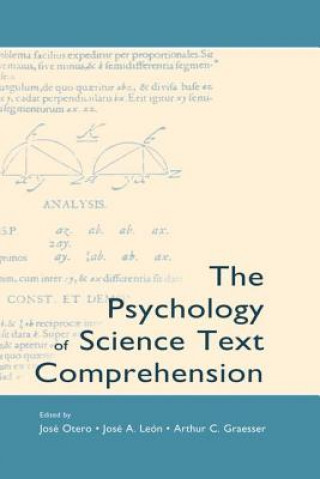 Carte Psychology of Science Text Comprehension Jose Otero