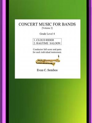 Książka Concert Music for Bands (Volume 2) Evangelos C Sembos