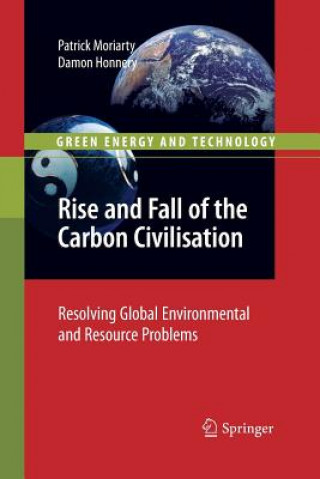 Kniha Rise and Fall of the Carbon Civilisation Damon Honnery