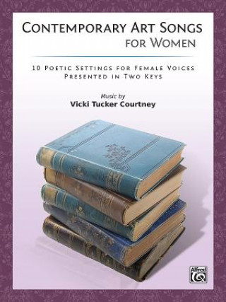 Kniha CONTEMPORARY ART SONGS WOMEN BOOK VICKI TUCK COURTNEY