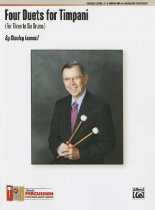 Book FOUR DUETS FOR TIMPANI Stanley Leonard