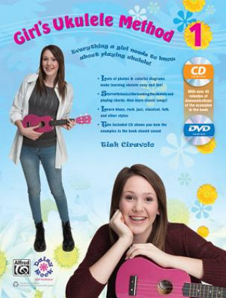 Книга Everything a Girl Needs to Know About Playing Ukulele!, m. 1 Audio, m. 1 Audio TISH CIRAVOLO