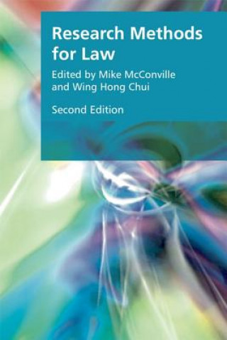 Książka Research Methods for Law MCCONVILLE MIKE AND