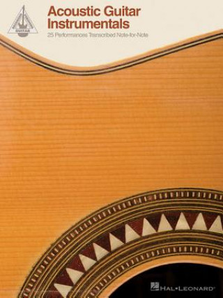Kniha Acoustic Guitar Instrumentals Hal Leonard Publishing Corporation