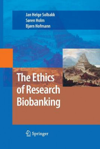 Livre Ethics of Research Biobanking B. Hofmann