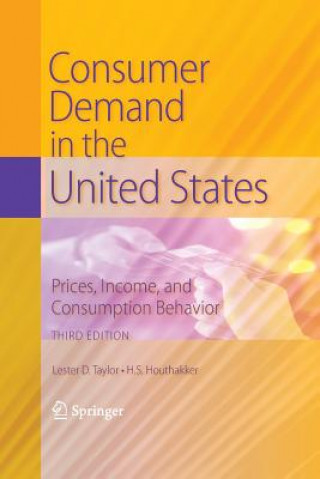 Carte Consumer Demand in the United States H S Houthakker
