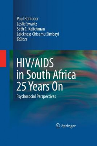 Kniha HIV/AIDS in South Africa 25 Years On Seth C. Kalichman