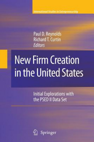 Книга New Firm Creation in the United States Richard T. Curtin